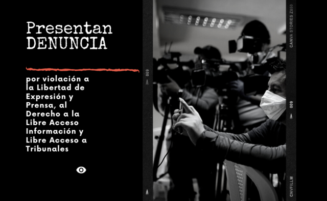 Denuncia ante el Procurador de los Derechos Humanos sobre libertad de expresión